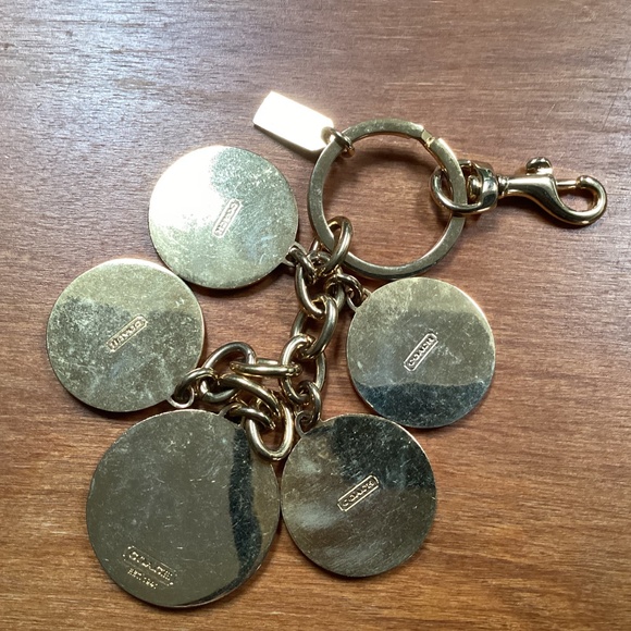 Coach Gold-tone Bag Tag/Hang Tag/Bag Charm - Picture 9 of 9